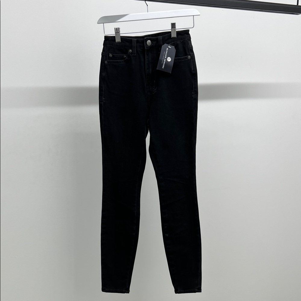 Ksubi Black Graphic Skinny Jeans